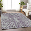 Piper Looms Mayfield Modern AMF818 Purple Machine Washable Area Rug Lifestyle Image Feature