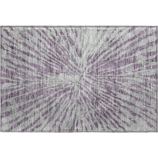 Piper Looms Mayfield Modern AMF818 Purple Machine Washable Area Rug Scatter Main Image