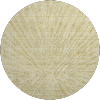 Piper Looms Mayfield Modern AMF818 Wheat Machine Washable Area Rug Round Main Image
