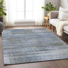Piper Looms Mayfield Stripes AMF819 Blue Machine Washable Area Rug Lifestyle Image Feature