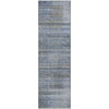 Piper Looms Mayfield Stripes AMF819 Blue Machine Washable Area Rug Runner Main Image