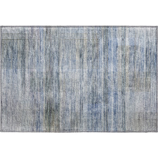 Piper Looms Mayfield Stripes AMF819 Blue Machine Washable Area Rug Scatter Main Image