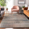 Piper Looms Mayfield Stripes AMF819 Copper Machine Washable Area Rug Lifestyle Image Feature