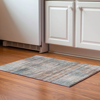 Piper Looms Mayfield Stripes AMF819 Copper Machine Washable Area Rug Scatter Lifestyle Image Feature