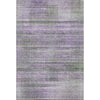 Piper Looms Mayfield Stripes AMF819 Purple Machine Washable Area Rug main image