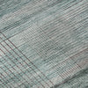 Piper Looms Mayfield Stripes AMF819 Teal Machine Washable Area Rug Swatch Image