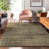 Piper Looms Mayfield Stripes AMF820 Brown Machine Washable Area Rug Lifestyle Image Feature