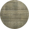 Piper Looms Mayfield Stripes AMF820 Brown Machine Washable Area Rug Round Main Image