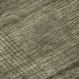 Piper Looms Mayfield Stripes AMF820 Brown Machine Washable Area Rug Swatch Image