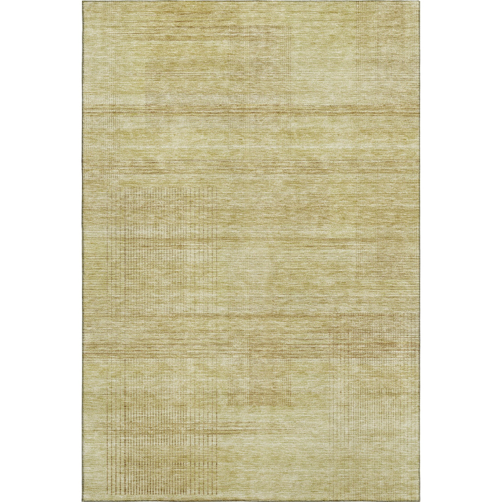Piper Looms Mayfield Stripes AMF820 Gold Machine Washable Area Rug main image