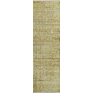 Piper Looms Mayfield Stripes AMF820 Gold Machine Washable Area Rug Runner Main Image
