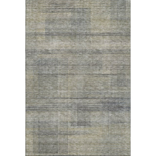 Piper Looms Mayfield Stripes AMF820 Khaki Machine Washable Area Rug main image
