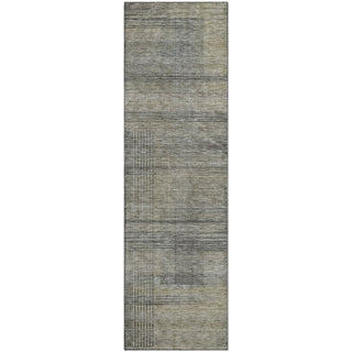 Piper Looms Mayfield Stripes AMF820 Khaki Machine Washable Area Rug Runner Main Image