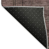 Piper Looms Mayfield Stripes AMF820 Merlot Machine Washable Area Rug Backing Image