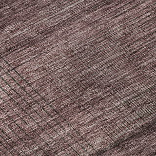 Piper Looms Mayfield Stripes AMF820 Merlot Machine Washable Area Rug Swatch Image