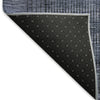 Piper Looms Mayfield Stripes AMF820 Navy Machine Washable Area Rug Backing Image