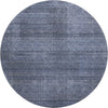 Piper Looms Mayfield Stripes AMF820 Navy Machine Washable Area Rug Round Main Image