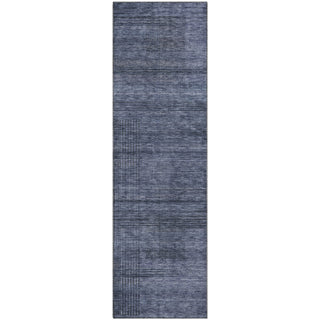 Piper Looms Mayfield Stripes AMF820 Navy Machine Washable Area Rug Runner Main Image