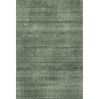 Piper Looms Mayfield Stripes AMF820 Olive Machine Washable Area Rug main image