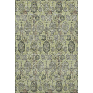 Piper Looms Mayfield Damask AMF821 Aloe Machine Washable Area Rug main image