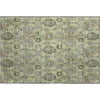 Piper Looms Mayfield Damask AMF821 Aloe Machine Washable Area Rug Scatter Main Image