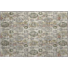 Piper Looms Mayfield Damask AMF821 Beige Machine Washable Area Rug Scatter Main Image