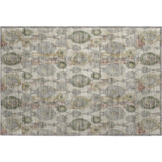 Piper Looms Mayfield Damask AMF821 Beige Machine Washable Area Rug Scatter Main Image