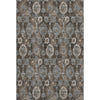 Piper Looms Mayfield Damask AMF821 Chocolate Machine Washable Area Rug main image