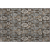 Piper Looms Mayfield Damask AMF821 Chocolate Machine Washable Area Rug Scatter Main Image