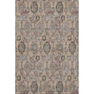 Piper Looms Mayfield Damask AMF821 Coral Machine Washable Area Rug main image