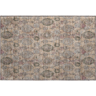 Piper Looms Mayfield Damask AMF821 Coral Machine Washable Area Rug Scatter Main Image