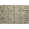 Piper Looms Mayfield Damask AMF821 Gold Machine Washable Area Rug Scatter Main Image