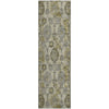 Piper Looms Mayfield Damask AMF821 Khaki Machine Washable Area Rug Runner Main Image