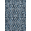 Piper Looms Mayfield Damask AMF821 Navy Machine Washable Area Rug main image