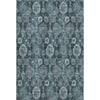 Piper Looms Mayfield Damask AMF821 Teal Machine Washable Area Rug main image
