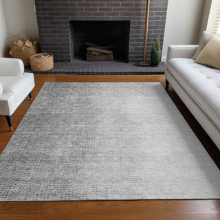 Piper Looms Mayfield Modern AMF822 Gray Machine Washable Area Rug Lifestyle Image Feature