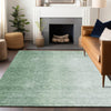 Piper Looms Mayfield Modern AMF822 Green Machine Washable Area Rug Lifestyle Image Feature