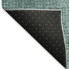Piper Looms Mayfield Modern AMF822 Teal Machine Washable Area Rug Backing Image