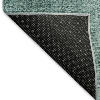 Piper Looms Mayfield Modern AMF822 Teal Machine Washable Area Rug Backing Image