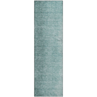 Piper Looms Mayfield Modern AMF822 Teal Machine Washable Area Rug Runner Main Image