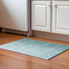 Piper Looms Mayfield Modern AMF822 Teal Machine Washable Area Rug Scatter Lifestyle Image Feature