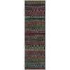 Piper Looms Mayfield Stripes AMF823 Black Machine Washable Area Rug Runner Main Image