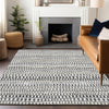 Piper Looms Mayfield Stripes AMF823 Ivory Machine Washable Area Rug Lifestyle Image Feature