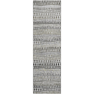 Piper Looms Mayfield Stripes AMF823 Ivory Machine Washable Area Rug Runner Main Image