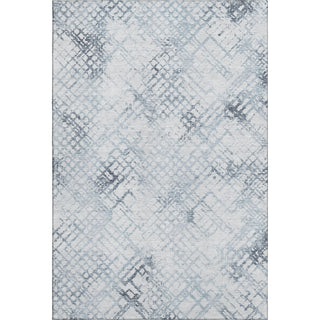 Piper Looms Mayfield Squares AMF824 Blue Machine Washable Area Rug main image