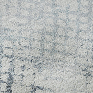 Piper Looms Mayfield Squares AMF824 Blue Machine Washable Area Rug Swatch Image