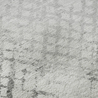 Piper Looms Mayfield Squares AMF824 Gray Machine Washable Area Rug Swatch Image