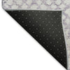 Piper Looms Mayfield Squares AMF824 Purple Machine Washable Area Rug Backing Image