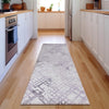 Piper Looms Mayfield Squares AMF824 Purple Machine Washable Area Rug Runner Lifestyle Image Feature