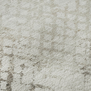Piper Looms Mayfield Squares AMF824 Taupe Machine Washable Area Rug Swatch Image
